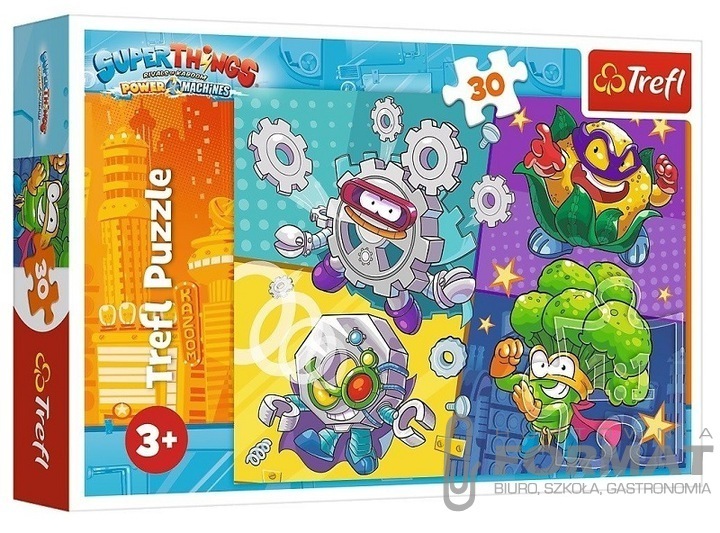 Puzzle 30el Superbohaterowie. Super Things 18278 T 1