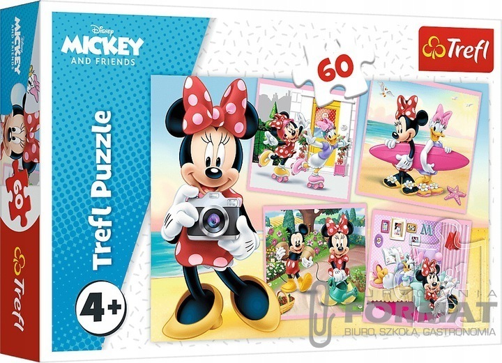 Puzzle 60el Urocza Minnie 17360 Trefl 1