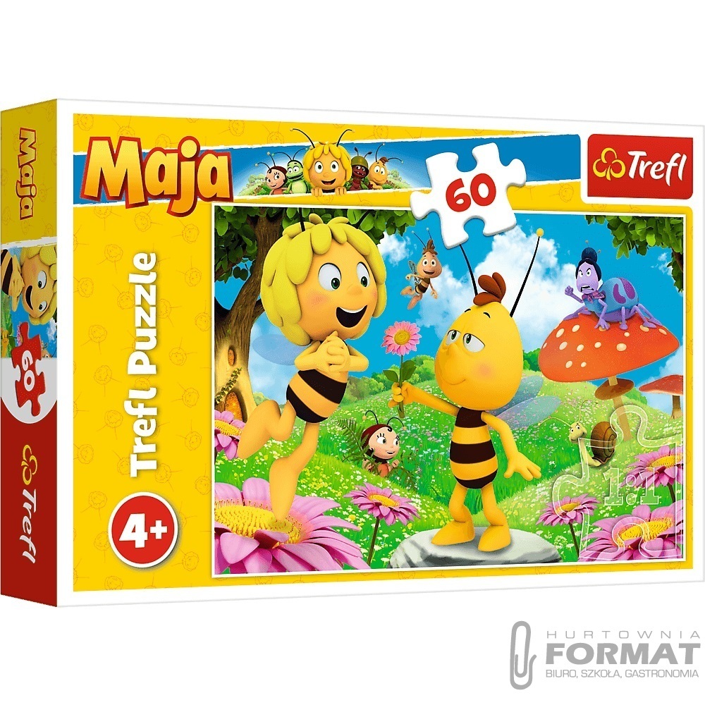 Puzzle 60 Kwiatek dla Mai TREFL 17330 1