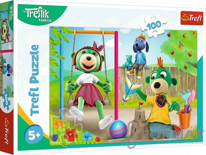Puzzle 100el Zabawne Trefliki 16422 Trefl 1