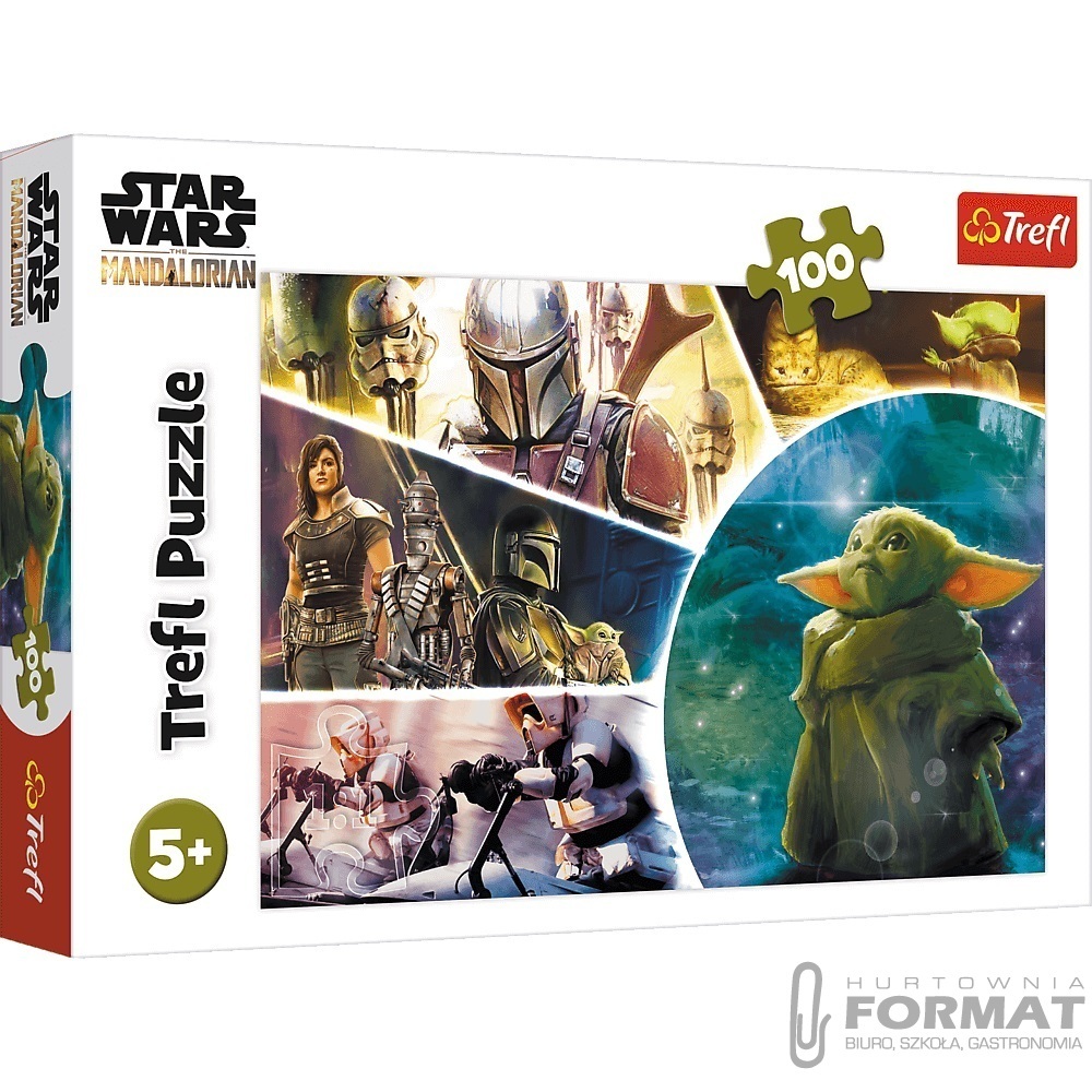 Puzzle 100el Baby, Yoda 16413 TREFL 1
