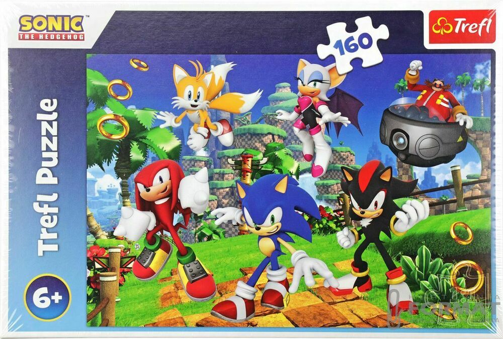Puzzle Trefl Sonic I Przyjaciele 160 el. (15421) 1