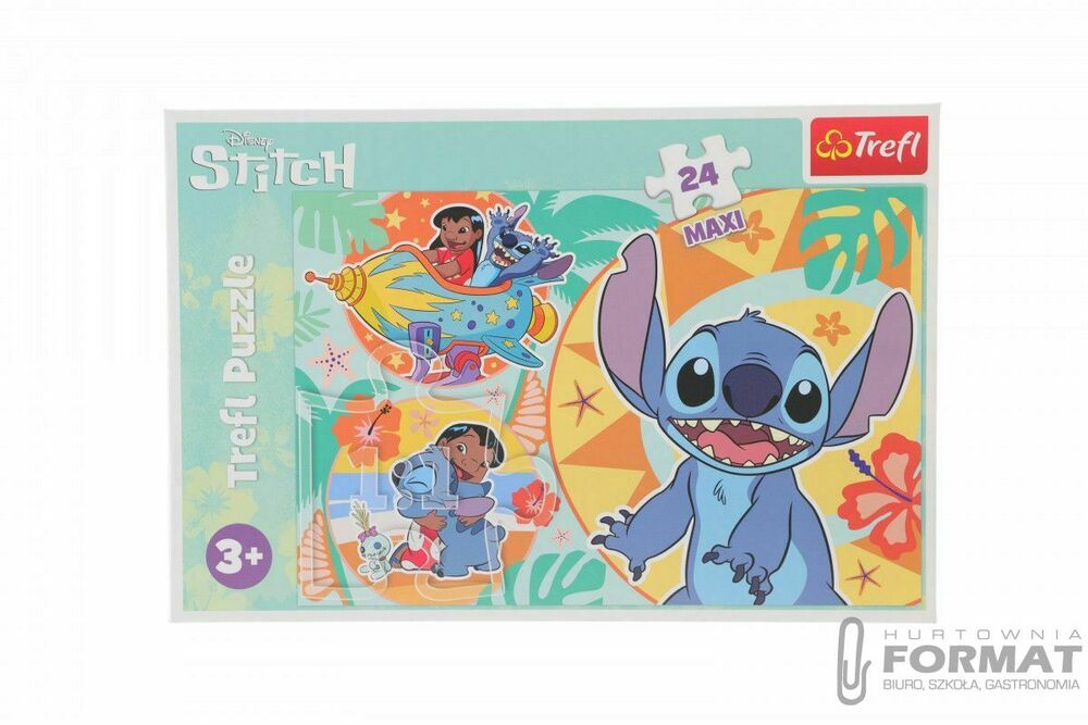 Puzzle Trefl Lilo&stitch Wesoły dzień Lilo&Stitch 24 el. (14365) 1