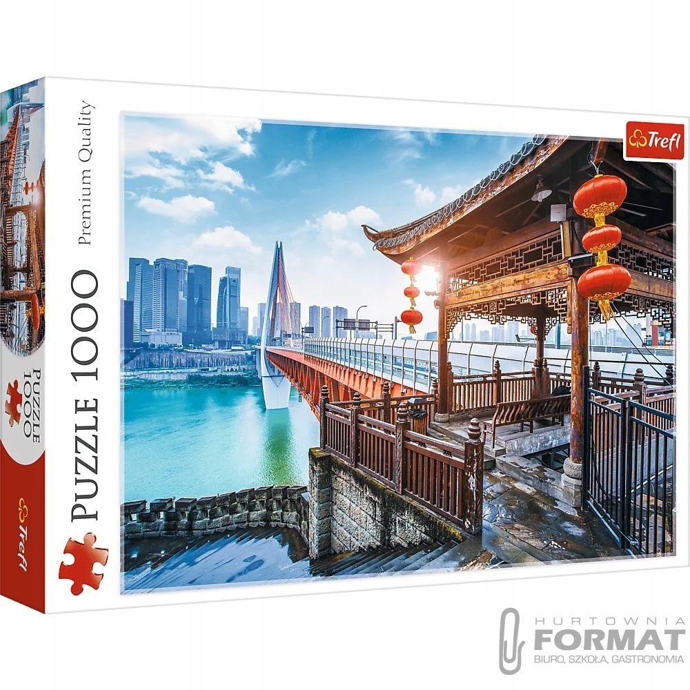 Puzzle 1000el Chongqing, Chiny 10721 Trefl 1