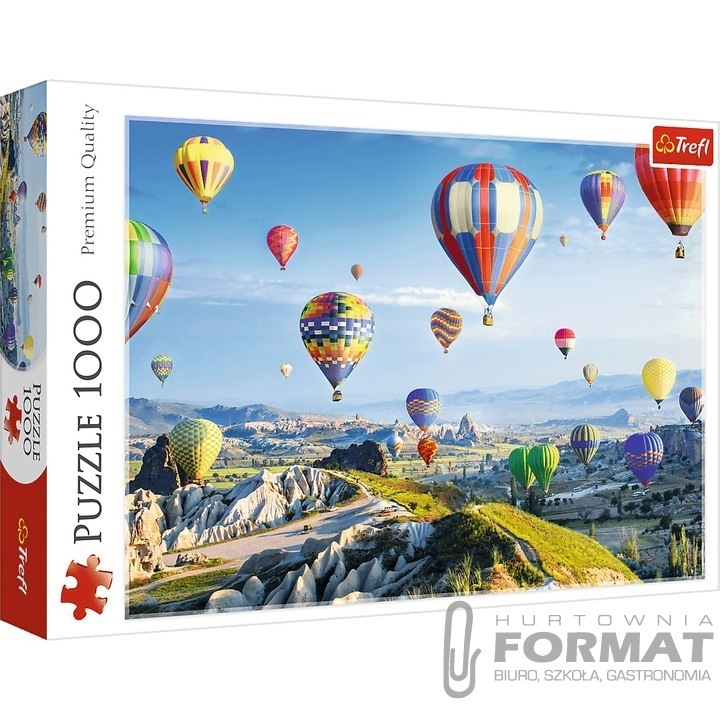 Puzzle 1000el Widok na Kapadocję 10613 TREFL 1