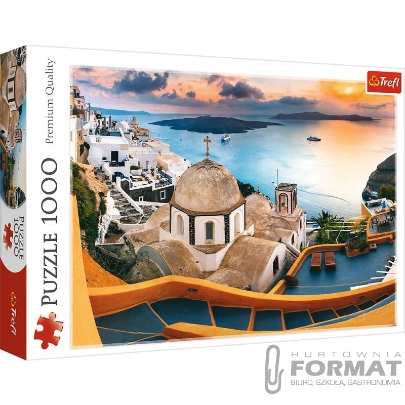 Puzzle 1000el Bajkowe Santorini 10445 Trefl p6 1