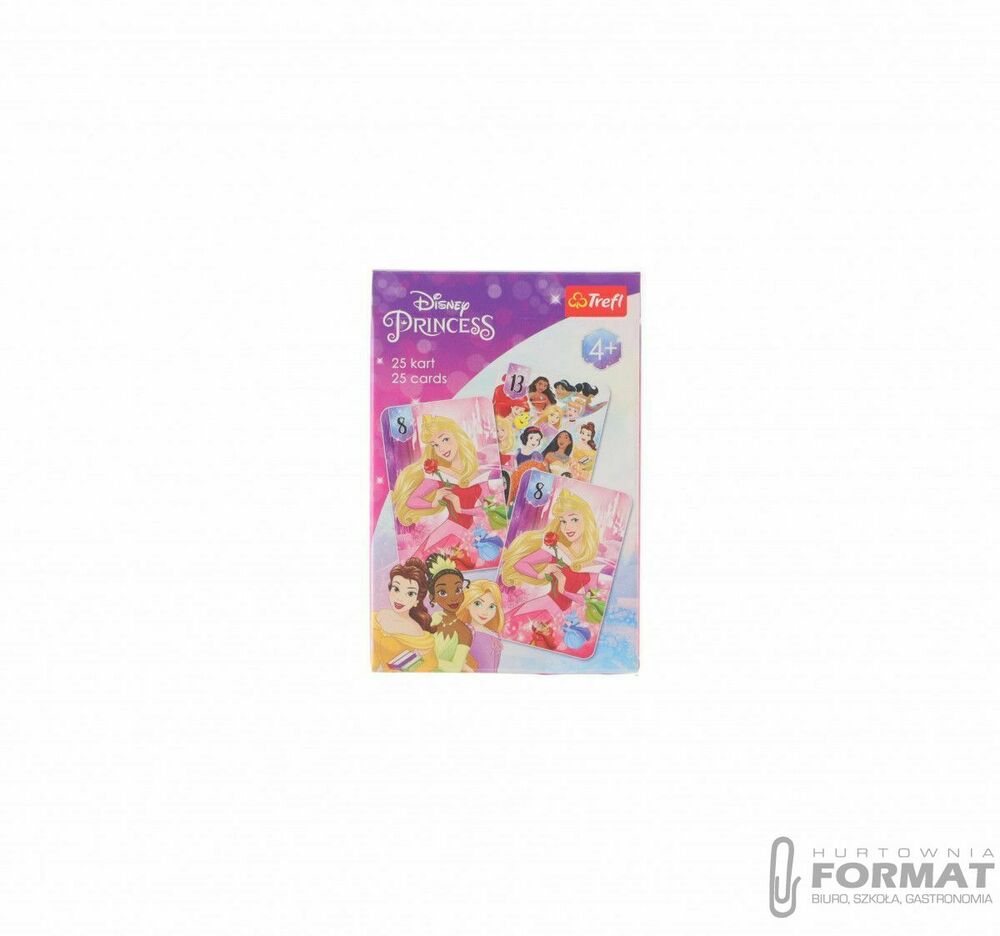 Karty Trefl Disney Piotruś - Księżniczki (08496) 25 sztuk 1