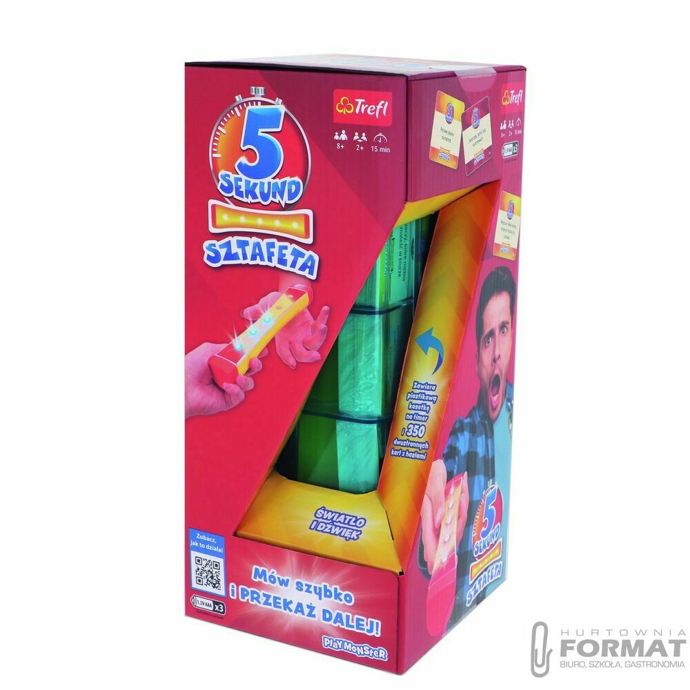 Gra planszowa Trefl 5 secund sztafeta (02601) 1