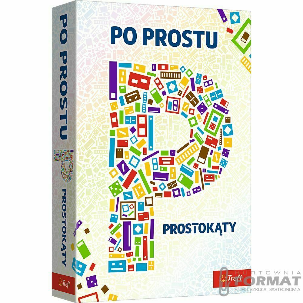 PROMO Po prostu P Prostokąty gra 02437 Trefl 1