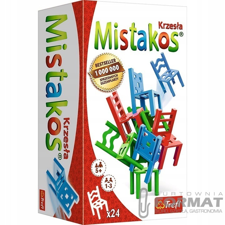 PROMO Mistakos Walka o stołki gra 02075 Trefl p8 1