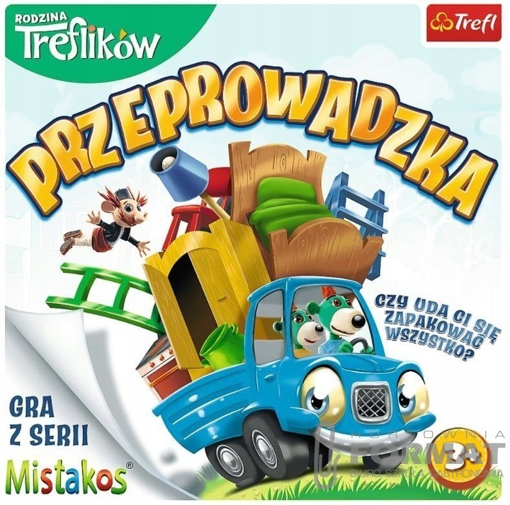 PROMO Przeprowadzka z Rodziną Treflików gra 02071 1