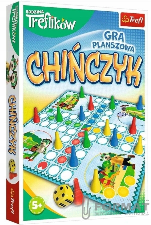 Chińczyk Rodzina Treflików gra 02069 TREFL p12 1