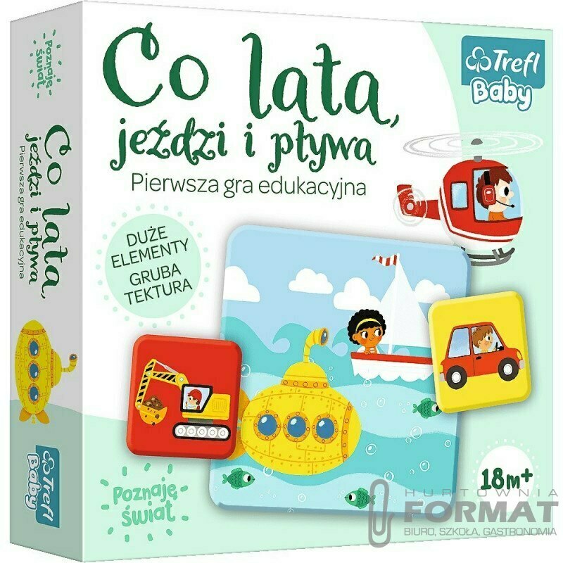 Co lata, jeździ i pływa gra 02060 Trefl p12 1