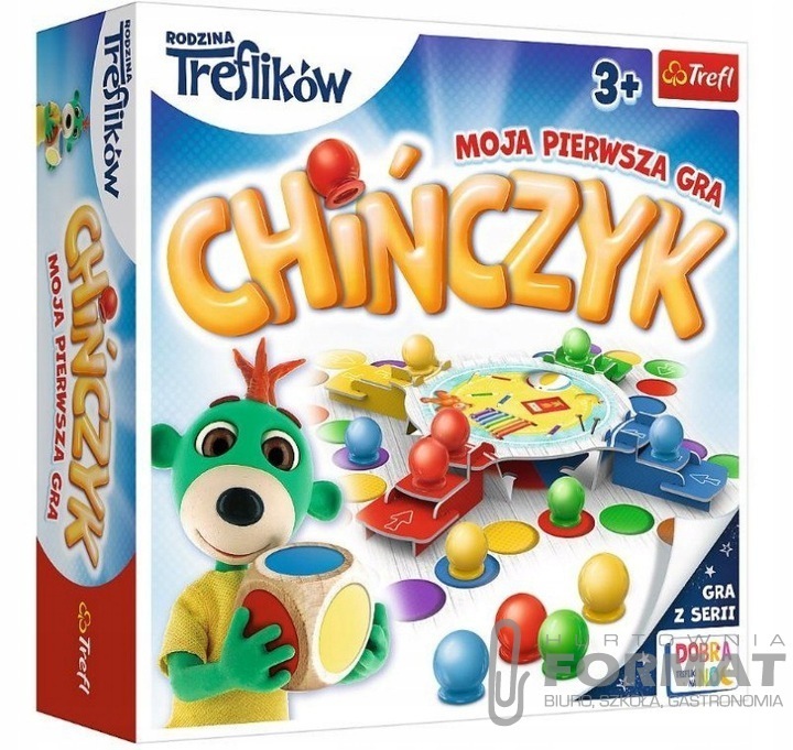 PROMO Chińczyk Moja pierwsza gra Rodzina Treflików 1