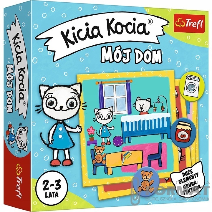 Kicia Kocia Mój dom gra 02055 Trefl 1
