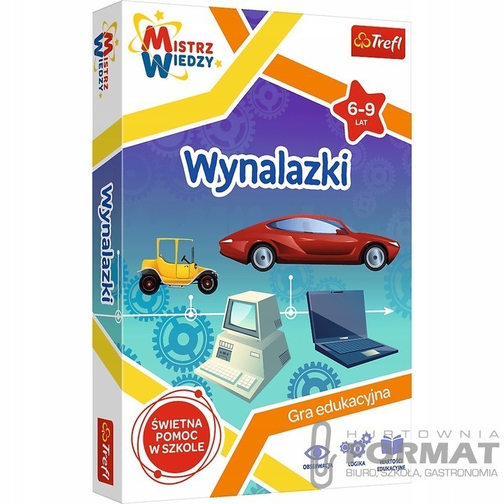 Wynalazki / Mistrz Wiedzy gra 01958 Trefl 1