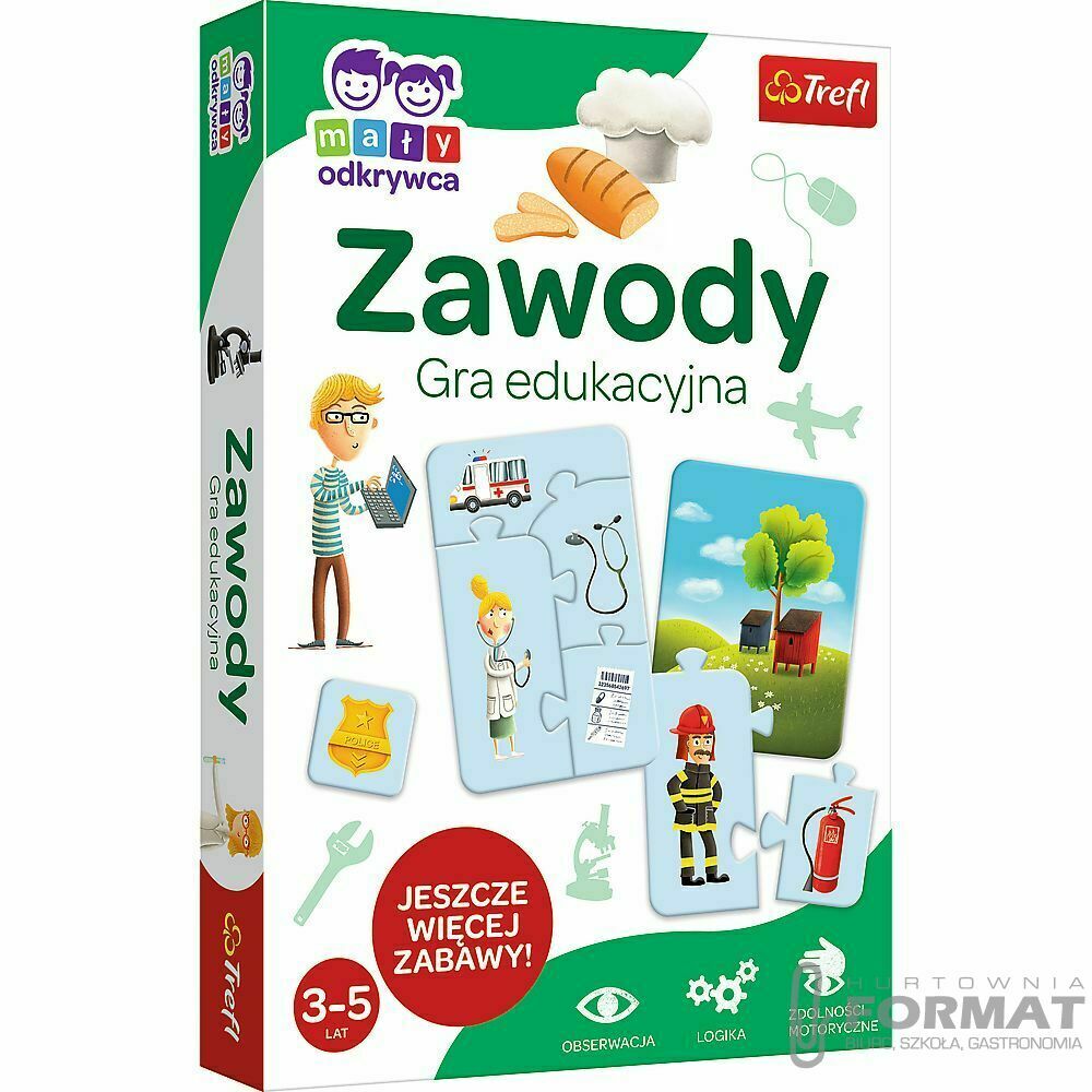Gra Zawody - Mały Odkrywca Trefl 01951 1