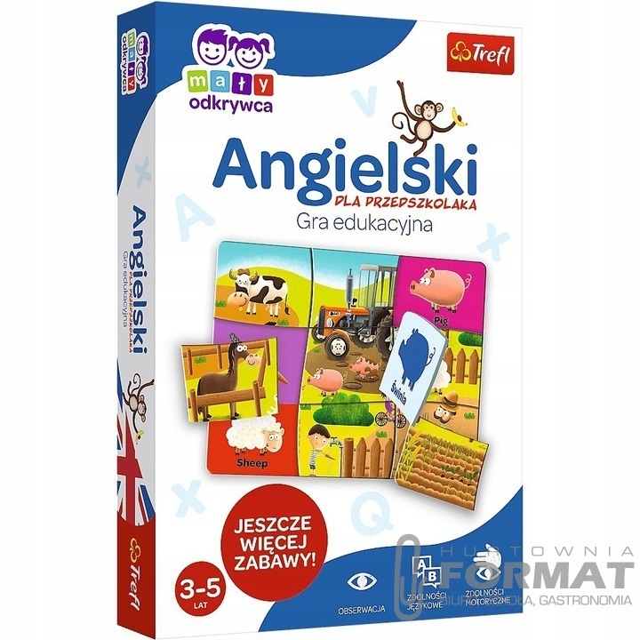 Mały odkrywca Angielski dla przedszkolaka 01949 TR 1