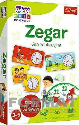 Mały odkrywca Zegar 01948 TREFL 1