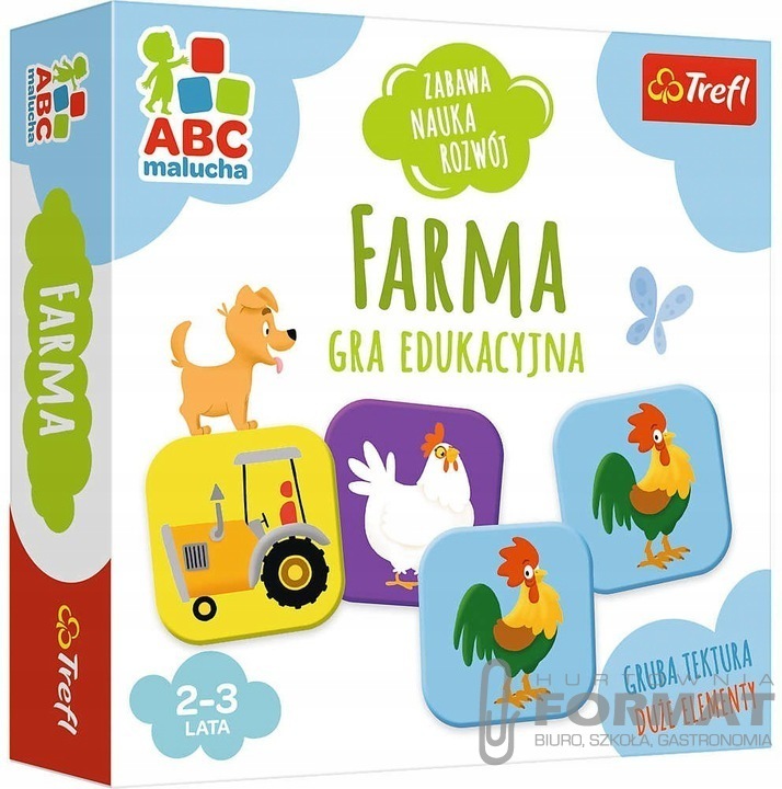 Farma ABC Malucha gra edukacyjna 01944 Trefl 1