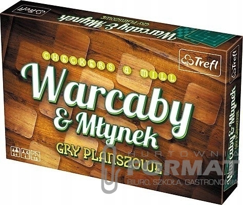 Warcaby/ Młynek klasyczny TREFL 1