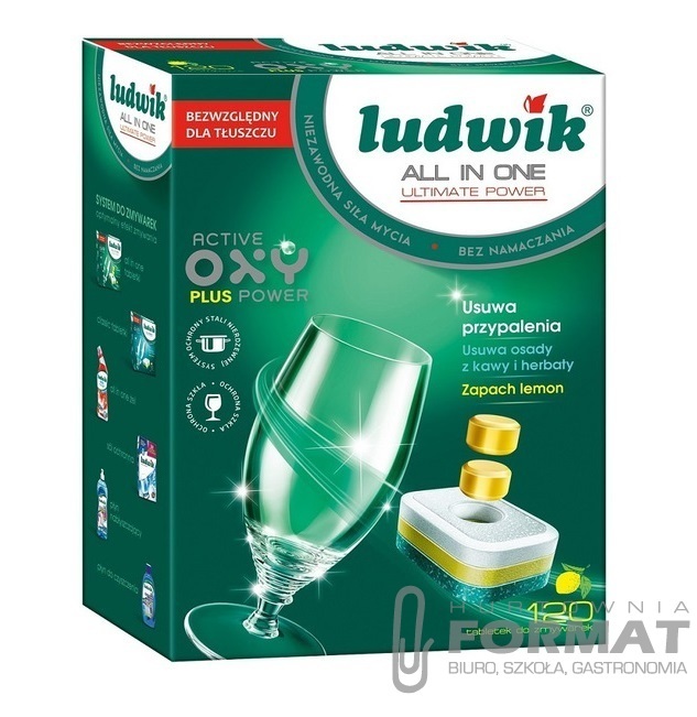 TABLETKI ZMYWARKI LUDWIK A120 ALL IN ONE 1