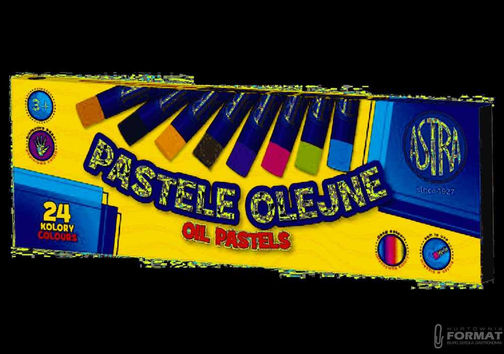 Pastele olejne ASTRA 24 kolory 1