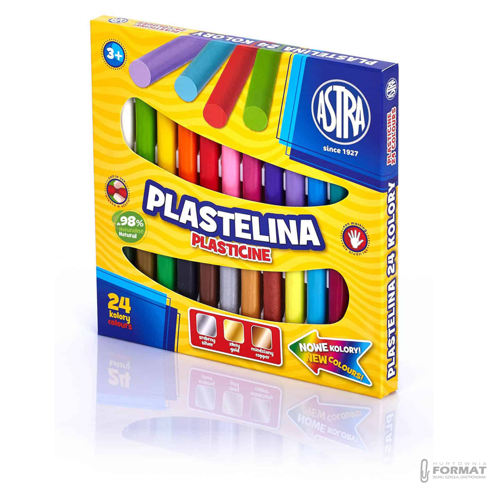 Plastelina Astra 24 kolory 1