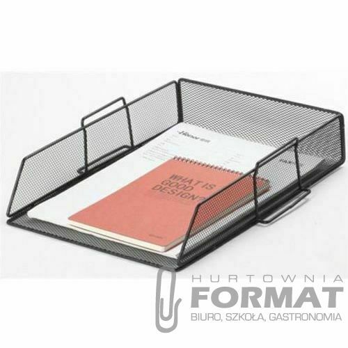 Szufladka na biurko metalowa łączona czarna 1