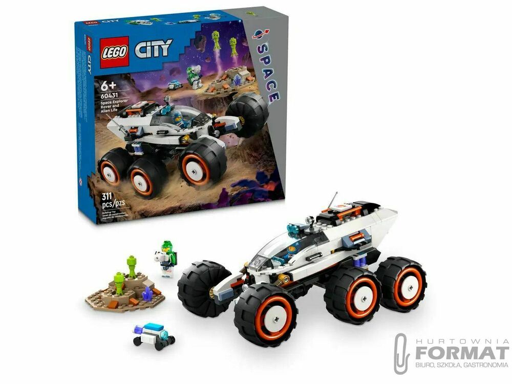 LEGO 60431 CITY Kosmiczny łazik i badanie życia w 1