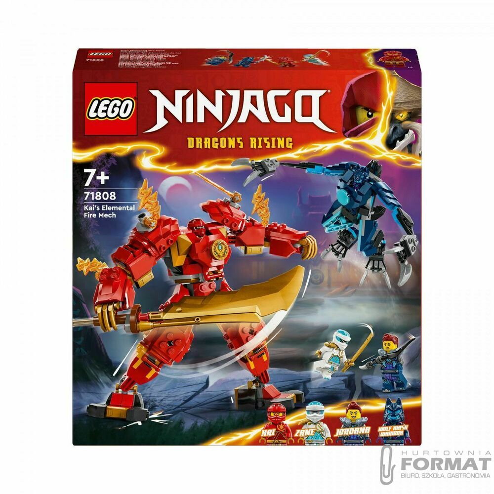 LEGO 71808 NINJAGO Mech żywiołu ognia Kaia p4 1