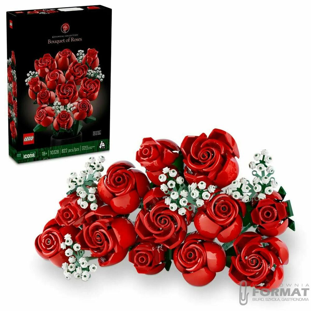 LEGO 10328 ICONS Bukiet róż p3 1