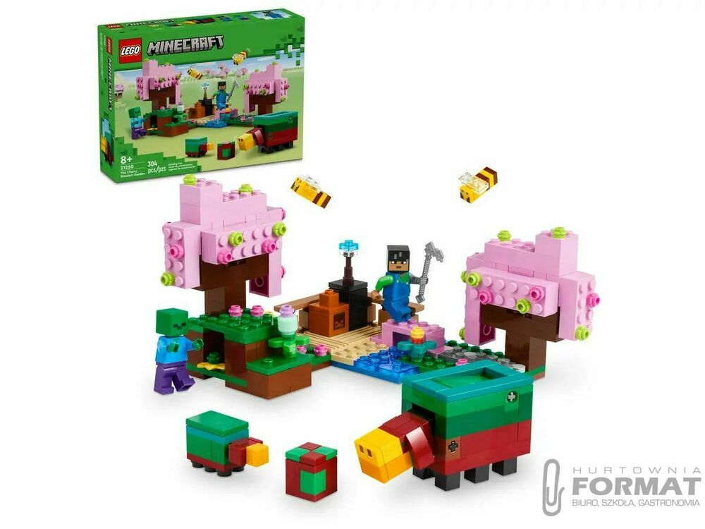 LEGO Minecraft 21260 Wisniowy ogrod 1
