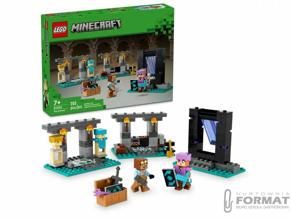 LEGO 21252 MINECRAFT Zbrojownia p8 1