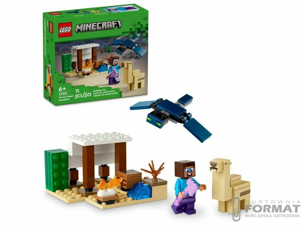 LEGO 21251 MINECRAFT Pustynna wyprawa Steve’a p4 1