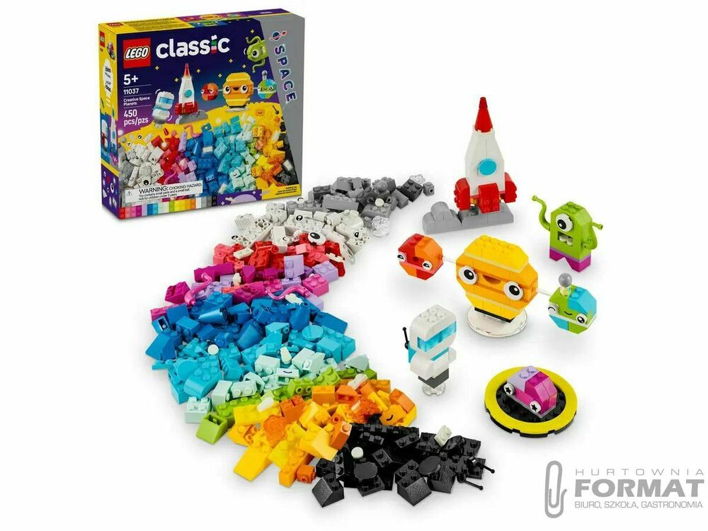 Klocki konstrukcyjne Lego Classic Kreatywne planety (11037) 1