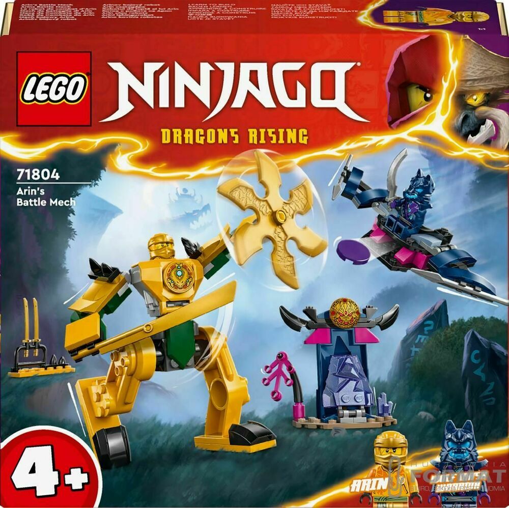 Klocki konstrukcyjne Lego Ninjago Mech bojowy Arina (71804) 1