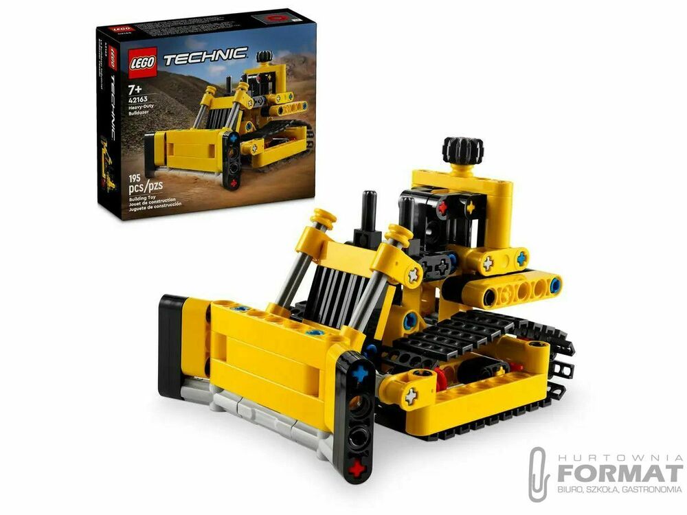 LEGO 42163 TECHNIC Buldożer do zadań specjalnych p 1