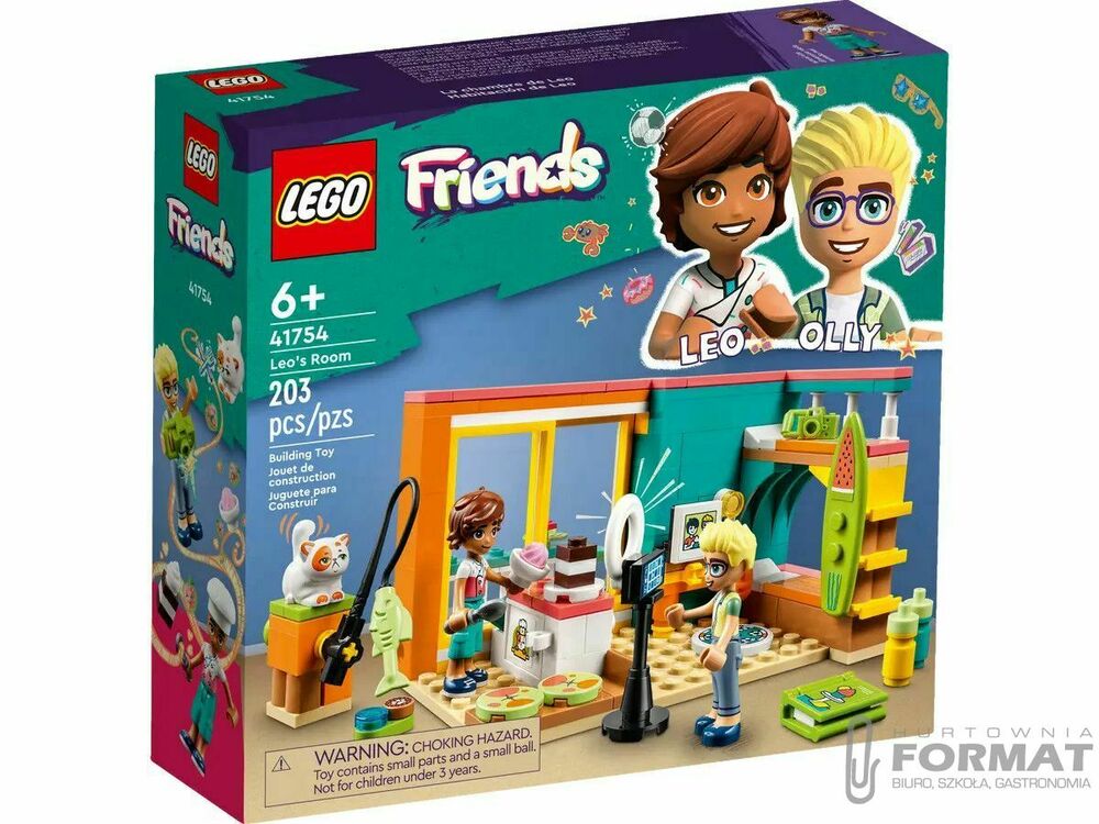 Klocki konstrukcyjne Lego Friernds pokój Leo (41754) 1