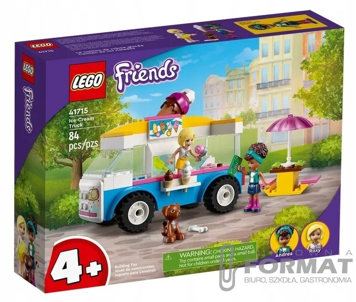 LEGO 41715 FRIENDS Furgonetka z lodami 1