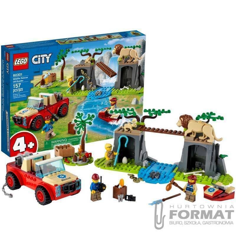 LEGO City Terenówka Ratowników Dzikich Zwierząt 1
