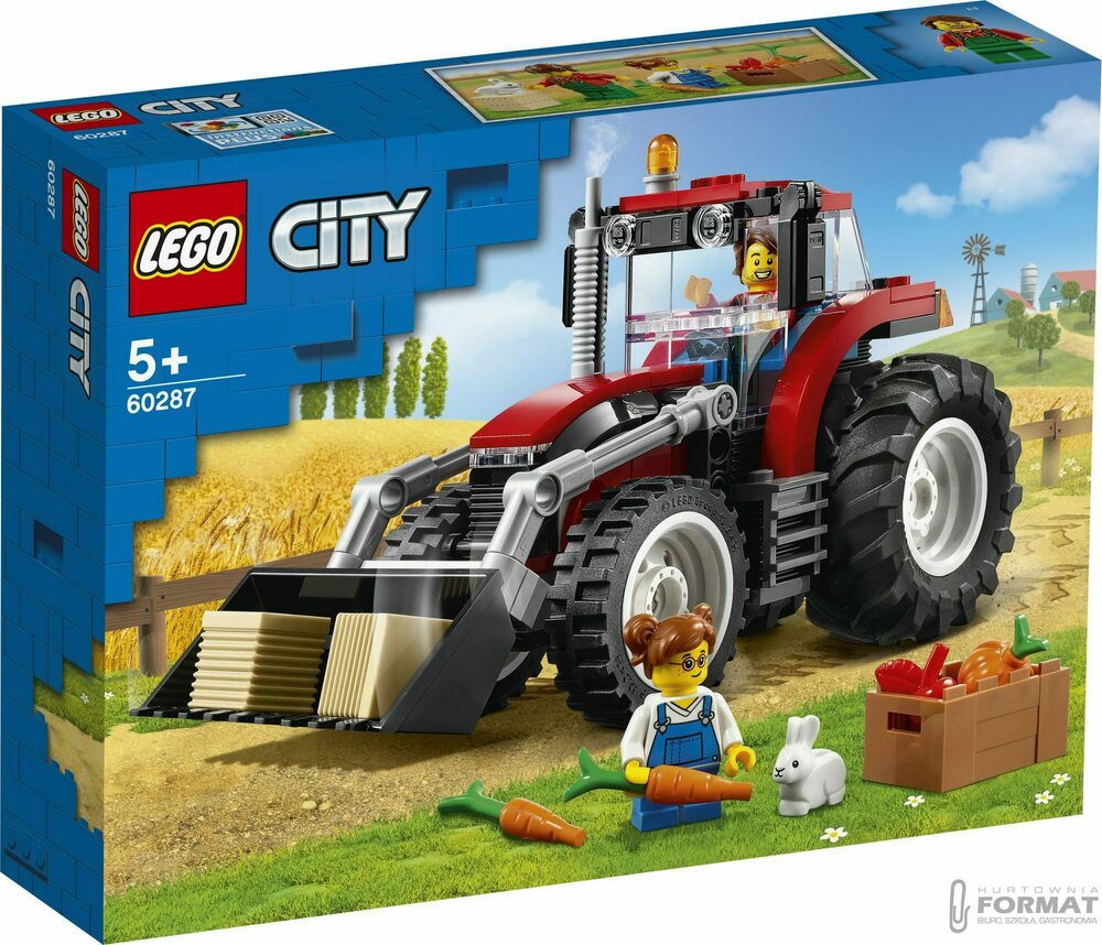 LEGO 60287 CITY Traktor 1