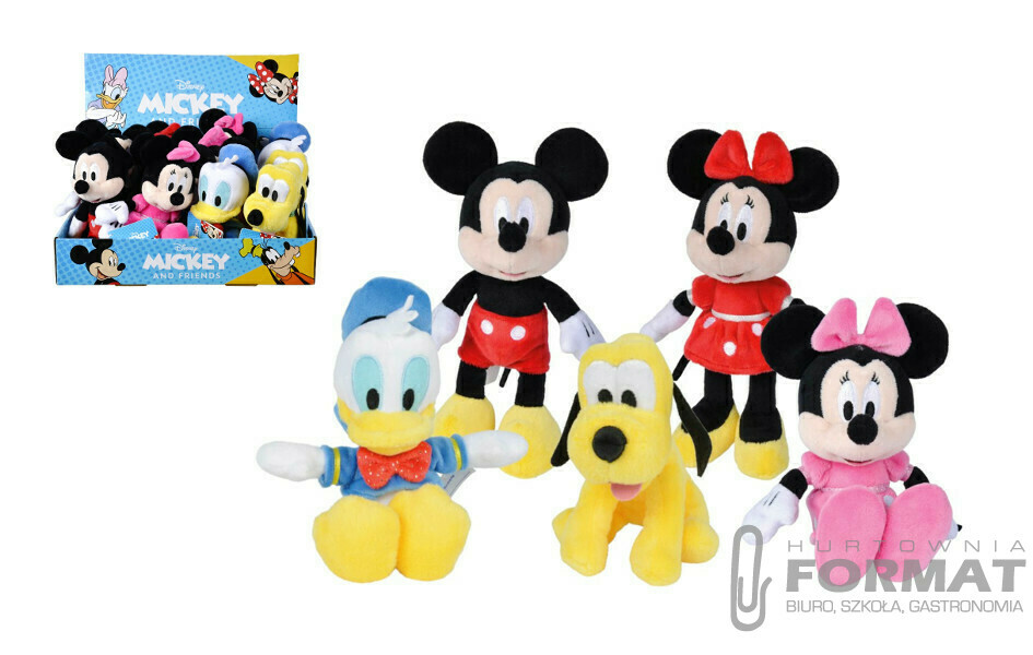 Myszka Mickey i przyjaciele 20cm maskotka Disney 1