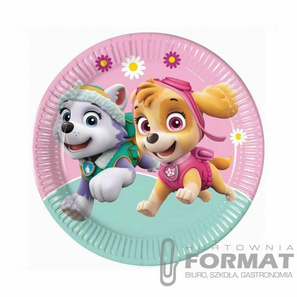 #PT23 Talerzyki papierowe Paw Patrol Skye & Everes 1