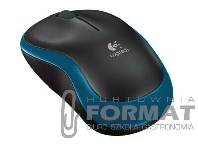 LOGITECH MYSZ OPTYCZNA WRLS M185 BLUE 1