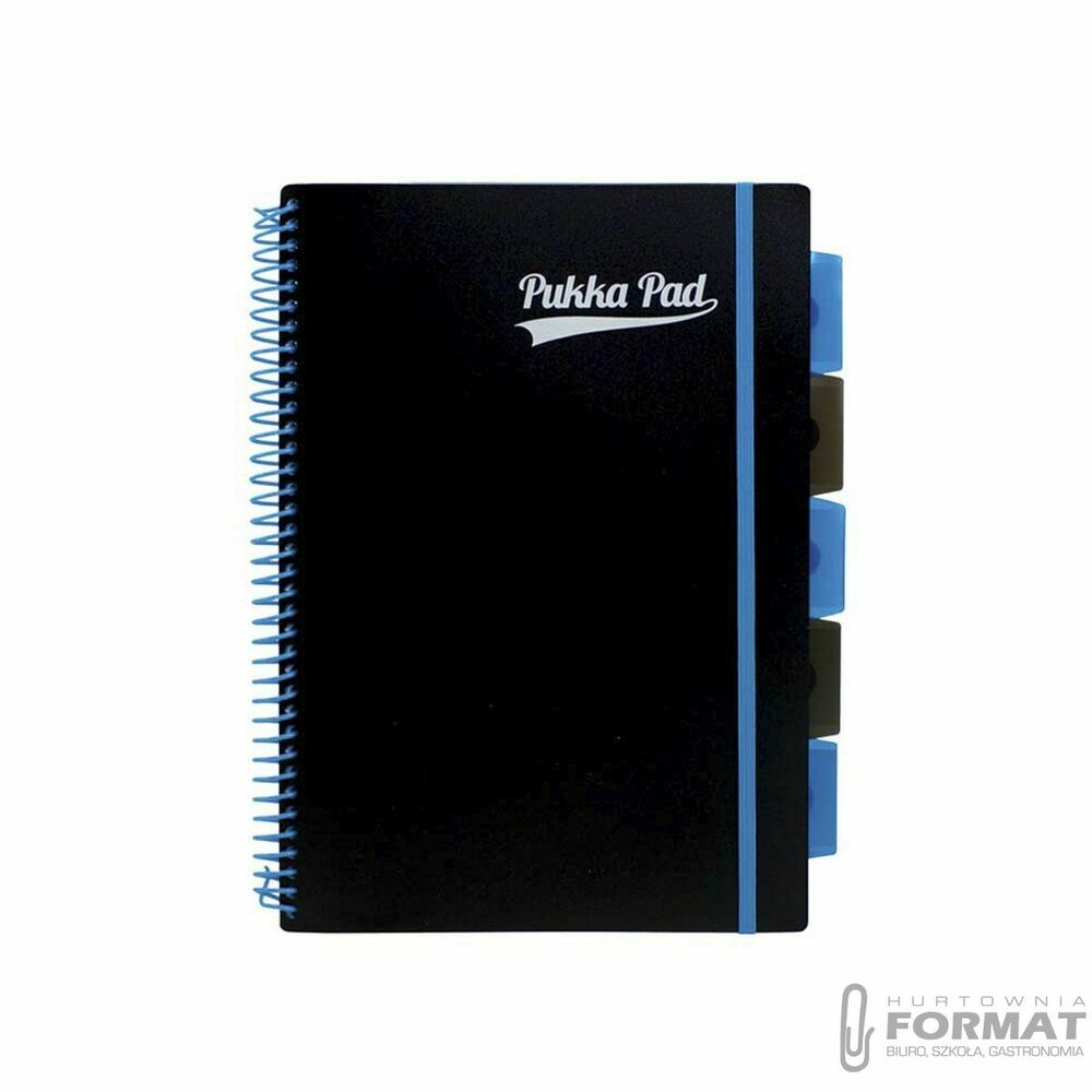 Kołozeszyt Pukka Pad Project Book Neon A4 kratka n 1
