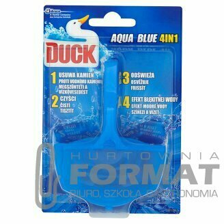 KOSZYK WC DUCK AQUA BLUE KOSTKA BARWIĄCA 1