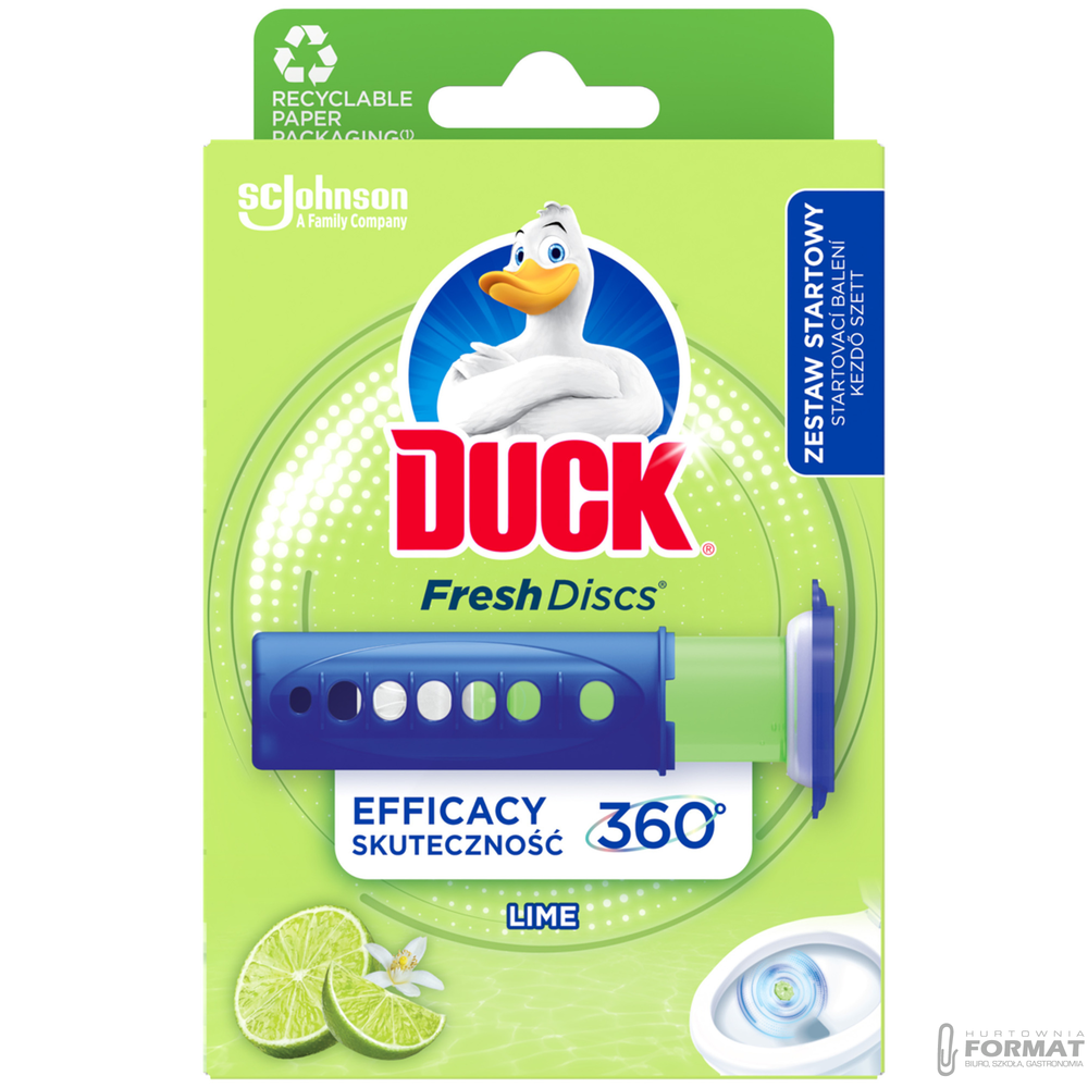 Duck Fresh Discs Lime starter 6 kleksów 1