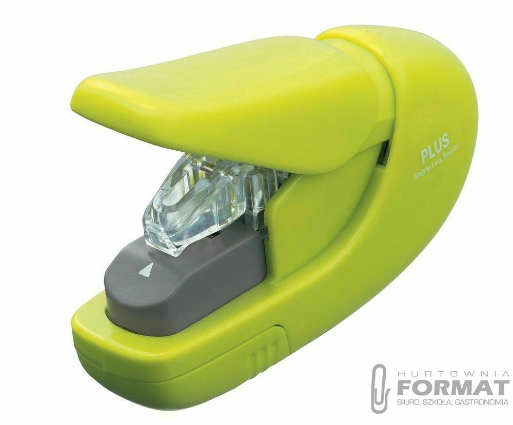 Zszywacz Plus STAPLE-FREE zielony 5k (SL106-AB) 1