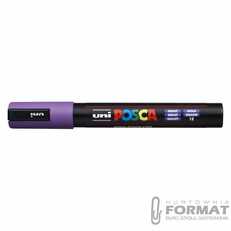 Marker plakatowy PC-5M fioletowy 1